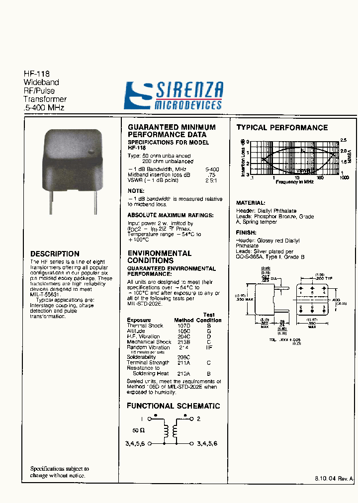 HF-118_1061102.PDF Datasheet