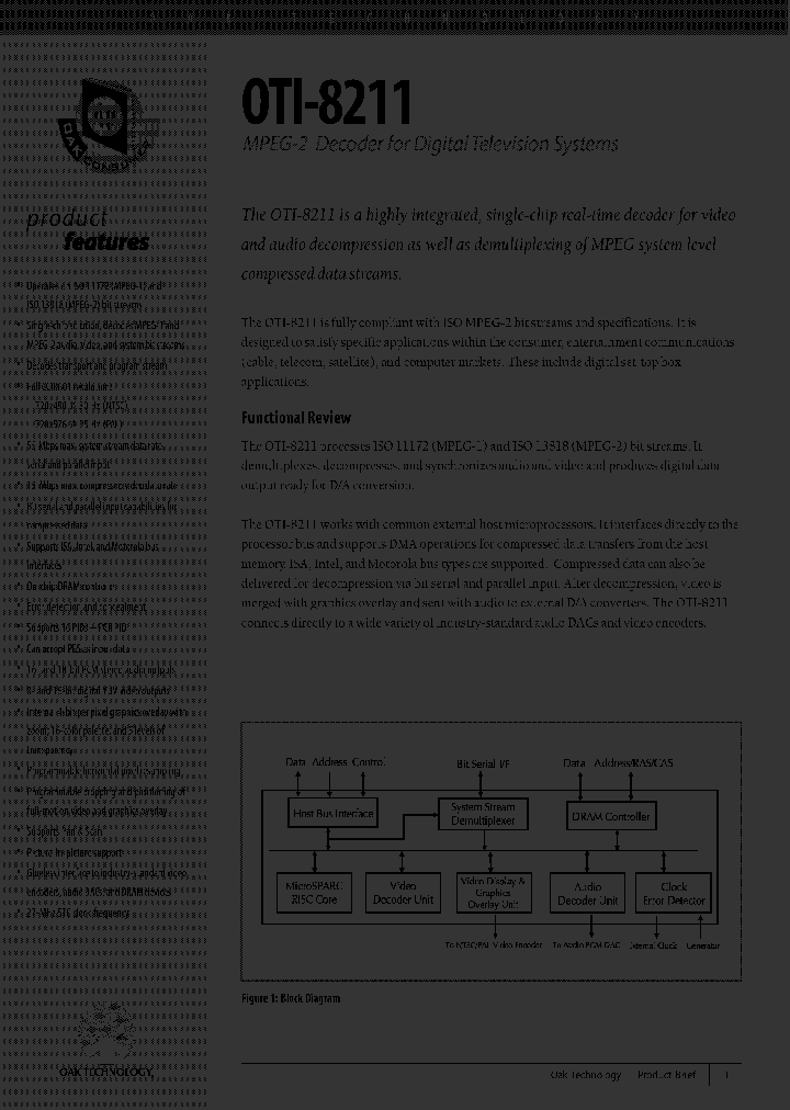 OTI8211_1066575.PDF Datasheet