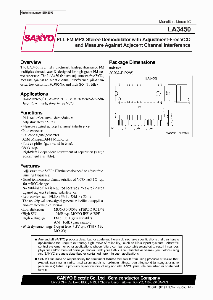 LA3450_1068483.PDF Datasheet