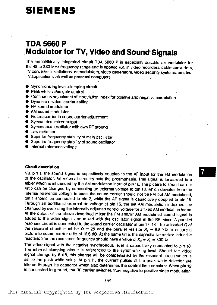 TDA5660P_1081208.PDF Datasheet