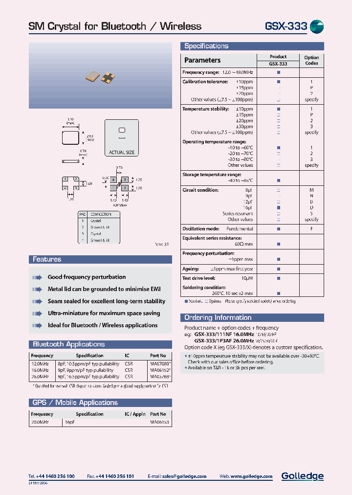 GSX-333_1088189.PDF Datasheet