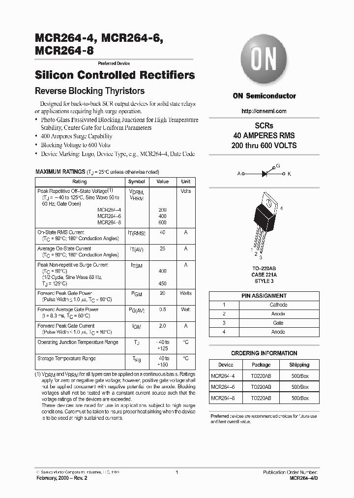 MCR264-4-D_1659792.PDF Datasheet