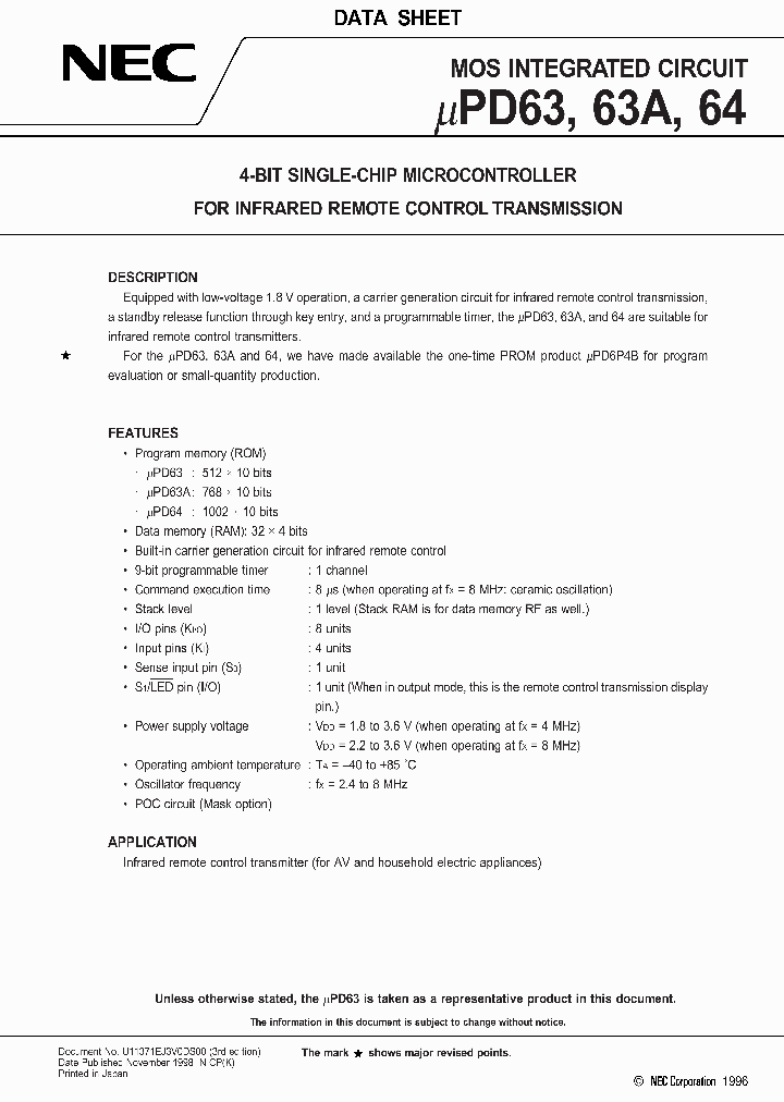 UPD64MC-XXX-5A4-E2_1662195.PDF Datasheet