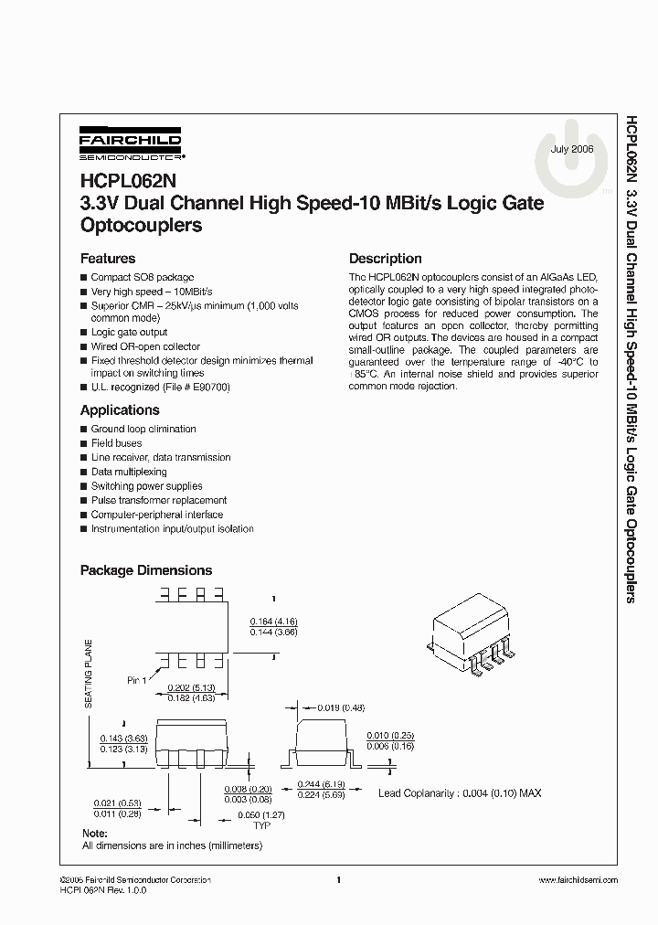 HCPL062N_1085965.PDF Datasheet