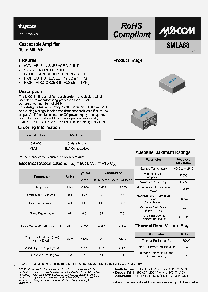 SMLA88_1085092.PDF Datasheet
