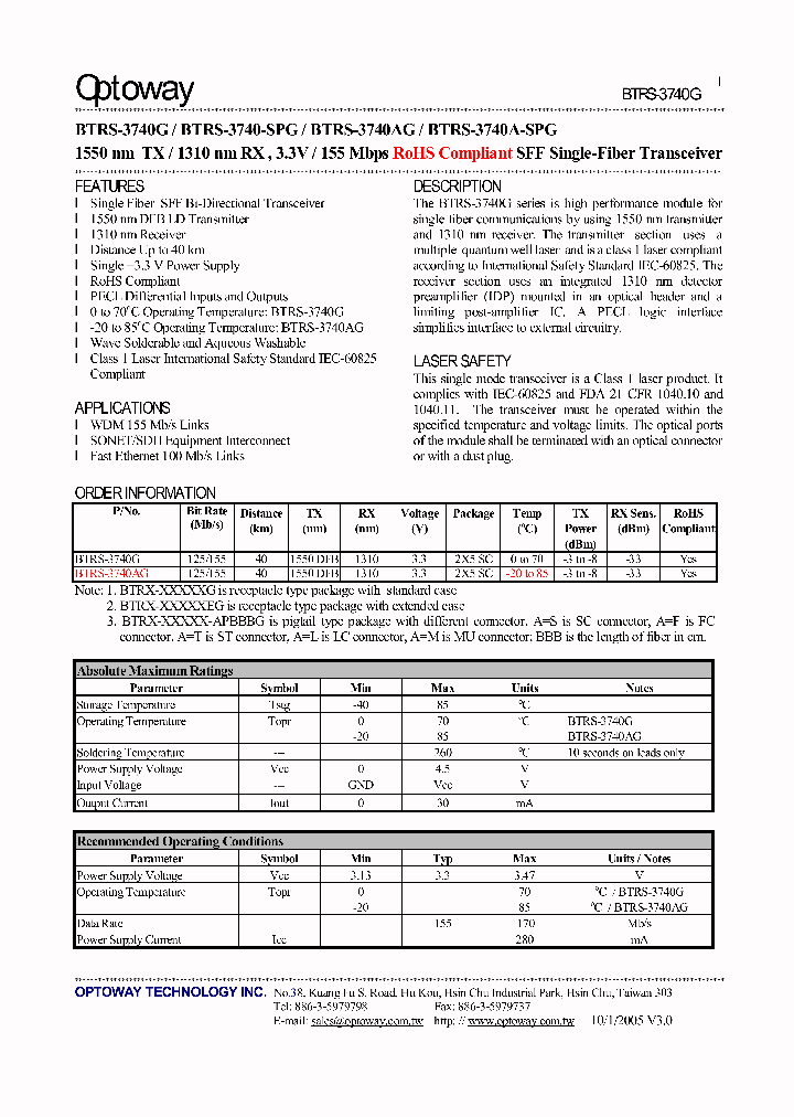 BTRS-3740G_1122473.PDF Datasheet