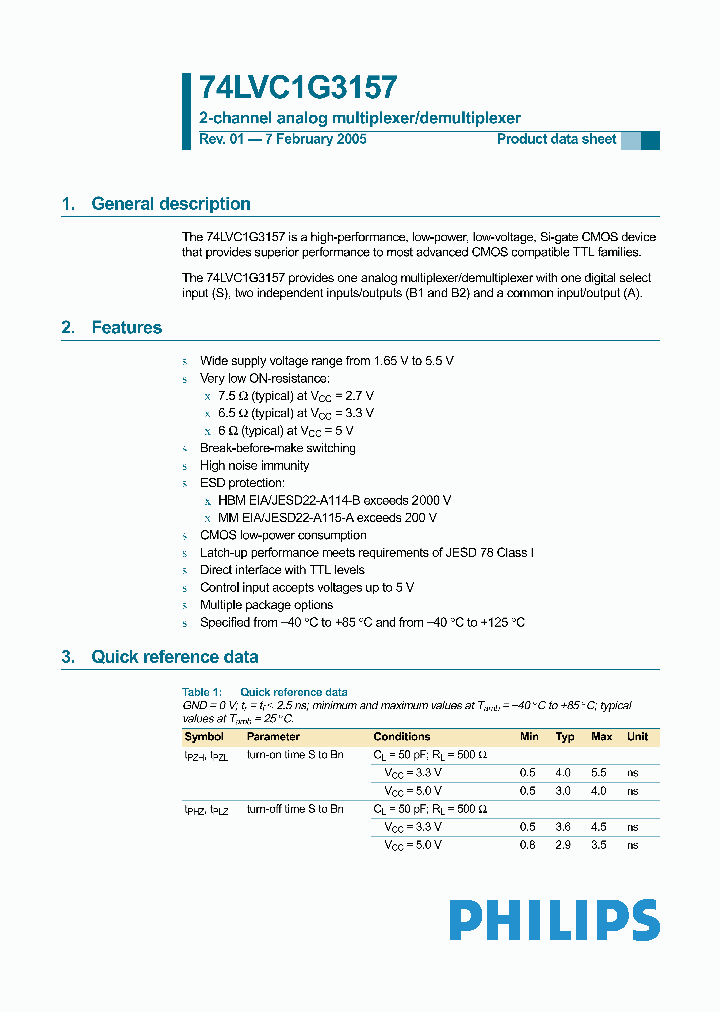 74LVC1G3157_1686658.PDF Datasheet