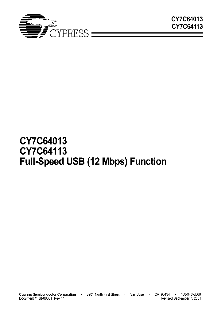 CY7C64113-PVC_1163997.PDF Datasheet