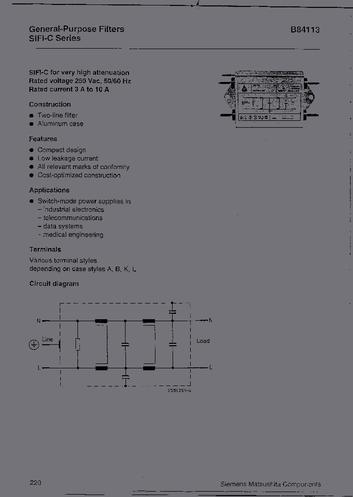 B84113-C-B110_1163517.PDF Datasheet