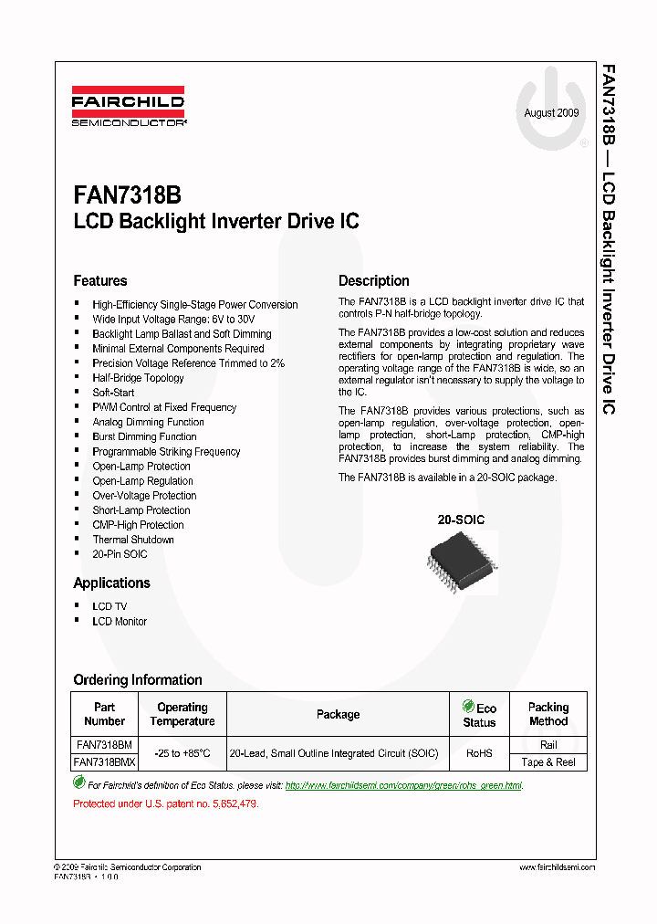 FAN7318BM_1271352.PDF Datasheet