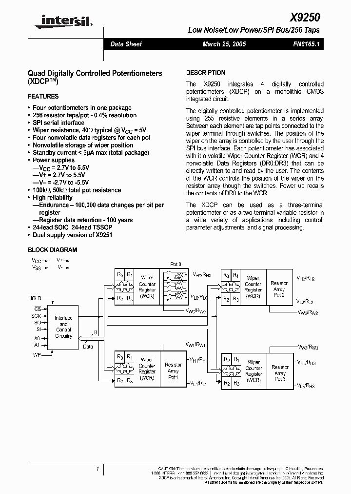 X9250US24-27_1245890.PDF Datasheet