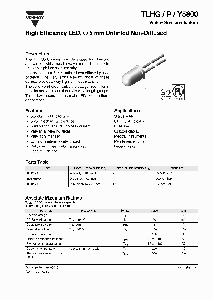 TLHG5800_1706810.PDF Datasheet