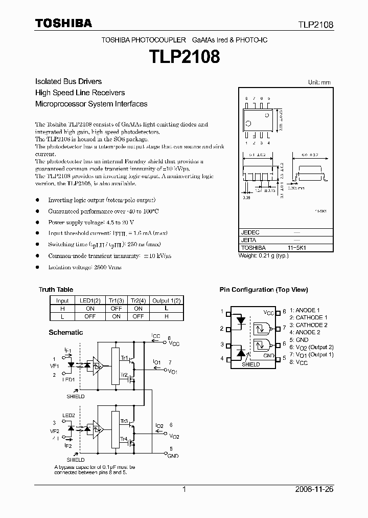 TLP2108_1729876.PDF Datasheet