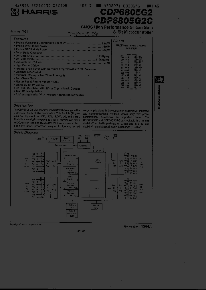 CDP6805G2CD_1347020.PDF Datasheet