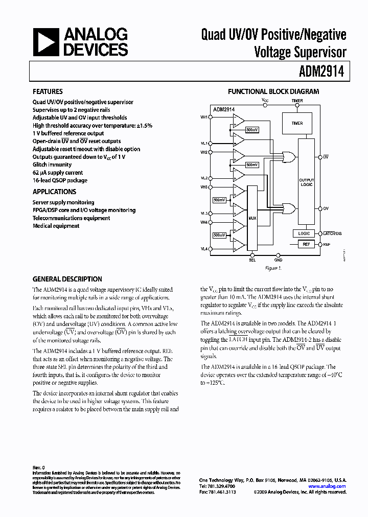 ADM2914-2ARQZ_1730555.PDF Datasheet