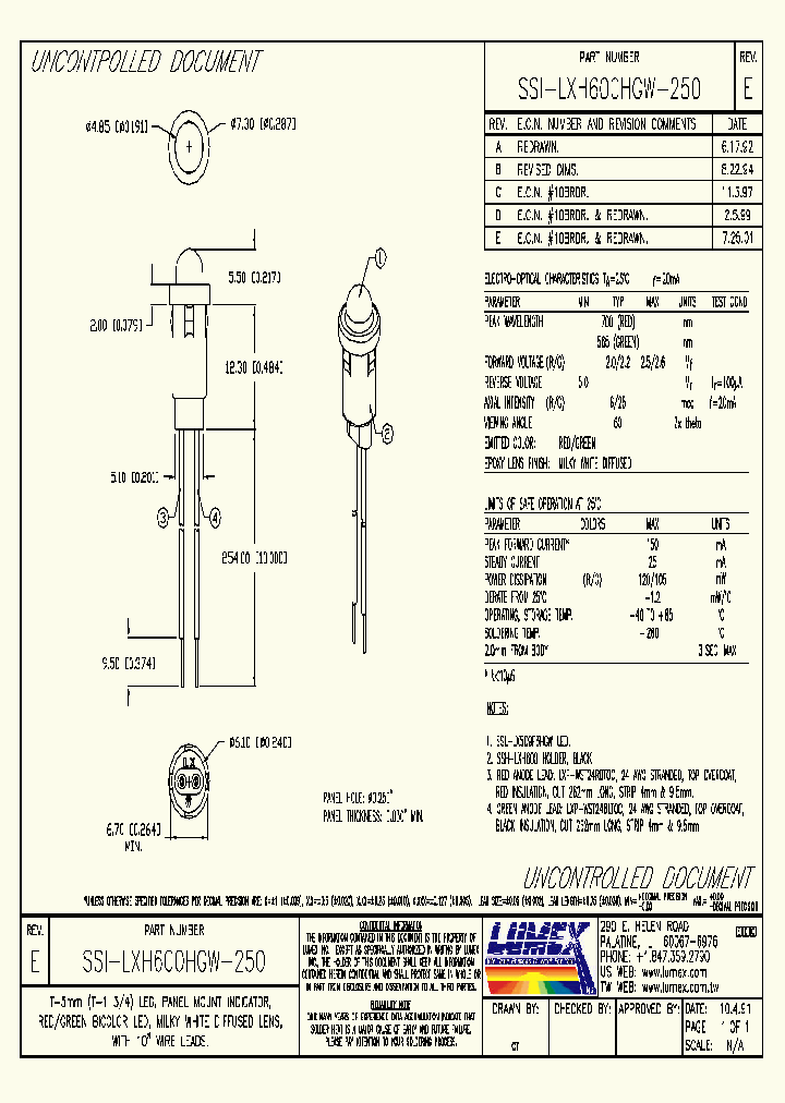 SSI-LXH600HGW-250_1386462.PDF Datasheet