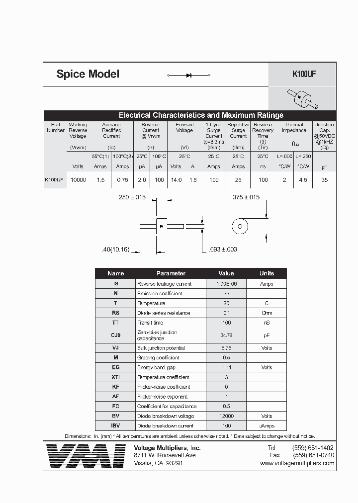 K100UF_1406142.PDF Datasheet