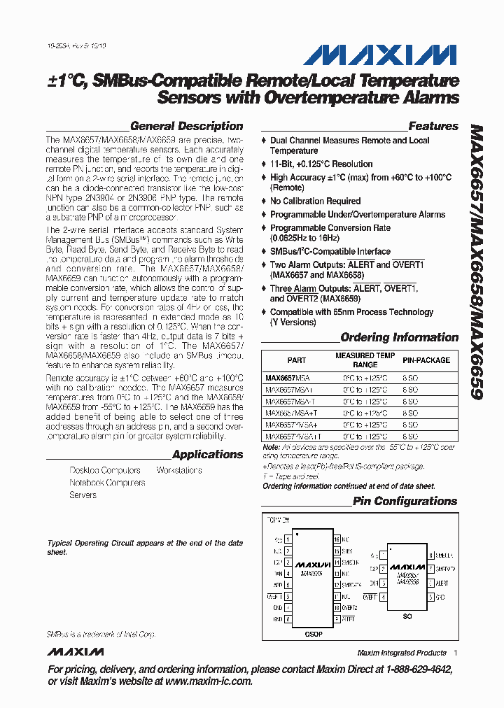 MAX6657YMSA_1731829.PDF Datasheet