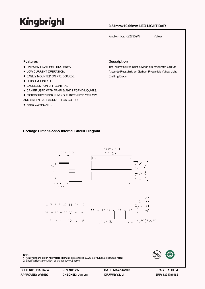 KB2735YW_1431991.PDF Datasheet