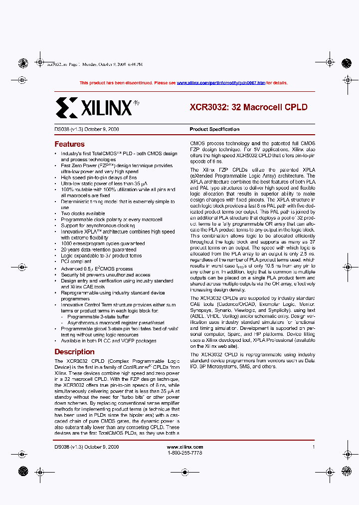 XCR3032-8VQ44C_1448047.PDF Datasheet