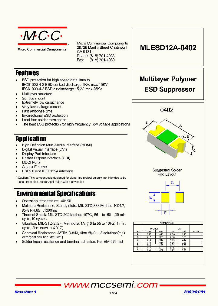 MLESD12A-0402-TP_1757093.PDF Datasheet