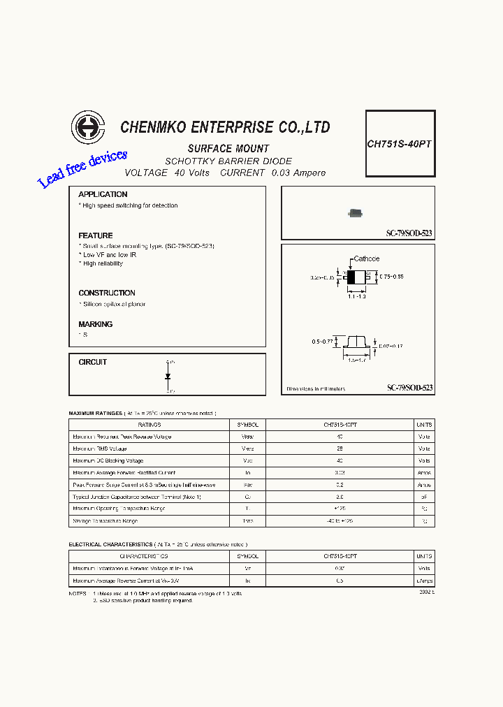 CH751S-40PT_1777143.PDF Datasheet