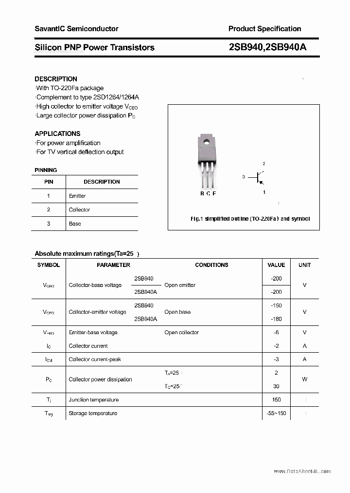 2SB940A_1781928.PDF Datasheet