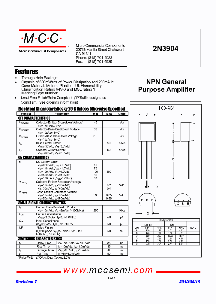 2N3904-AP_1504282.PDF Datasheet