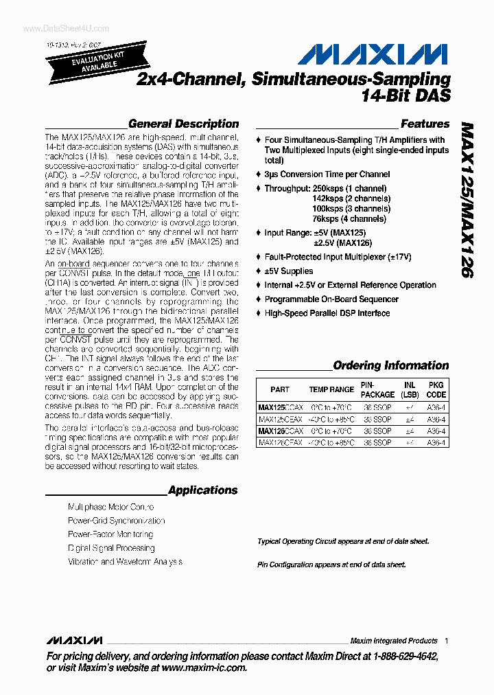 MAX126_1791110.PDF Datasheet