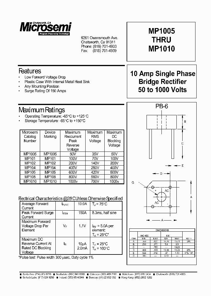 MP1010_1784066.PDF Datasheet