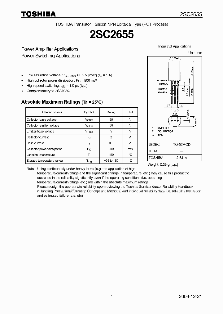 2SC2655-YTE6FM_1543826.PDF Datasheet