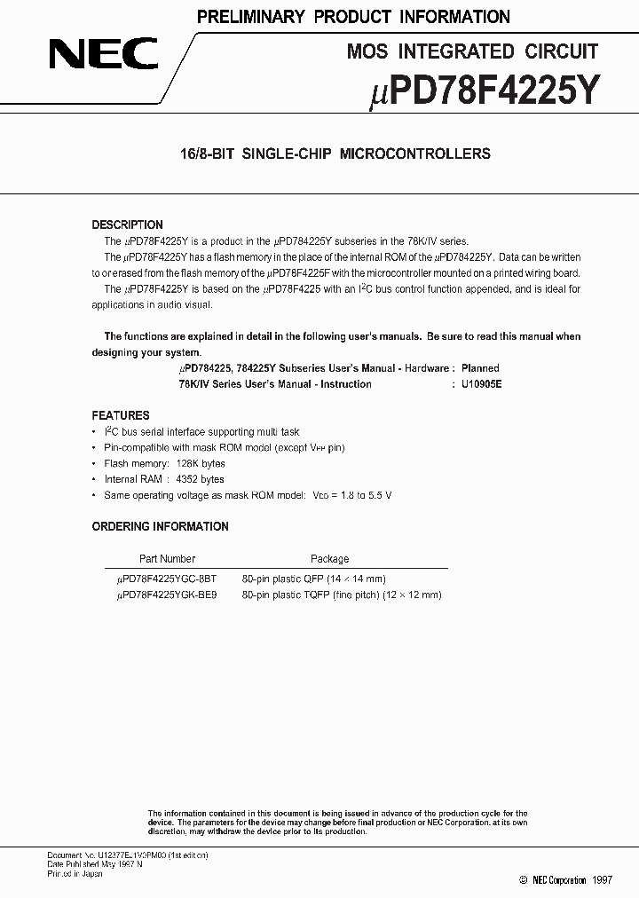 PD78F4225Y_1565765.PDF Datasheet