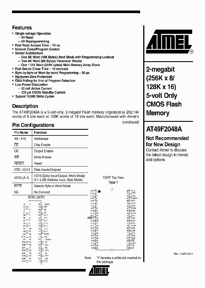 AT49F2048A-90RI_1571195.PDF Datasheet