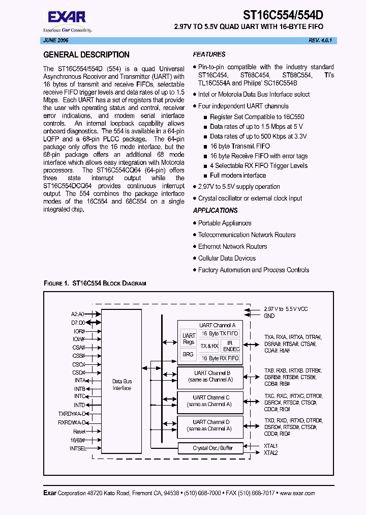 ST16C554CJ-0A-EVB_1618625.PDF Datasheet