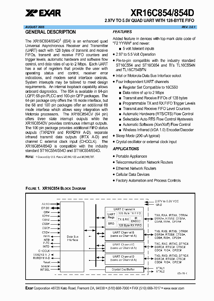 XR16C854CJ-0A-EVB_1618631.PDF Datasheet