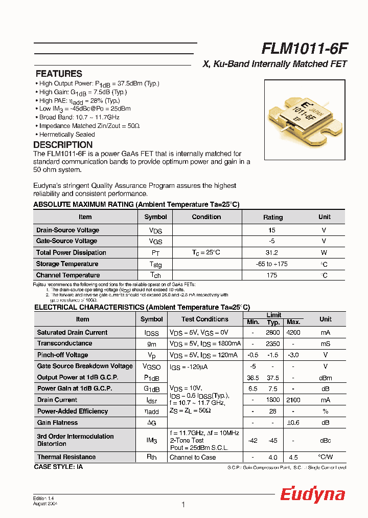 FLM1011-6F_1628752.PDF Datasheet