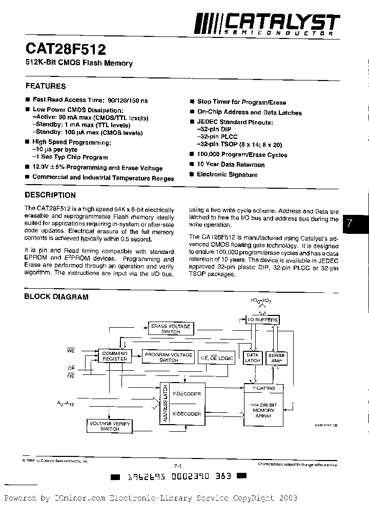 CAT28F512T14I-90_1636957.PDF Datasheet