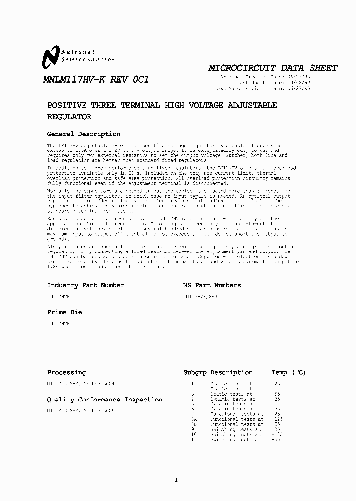 LM117HVK883_1639160.PDF Datasheet