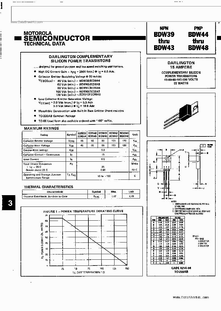 BDW39_1821916.PDF Datasheet