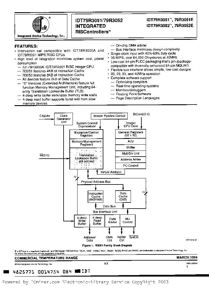 IDT79R3051E-33G_1642535.PDF Datasheet