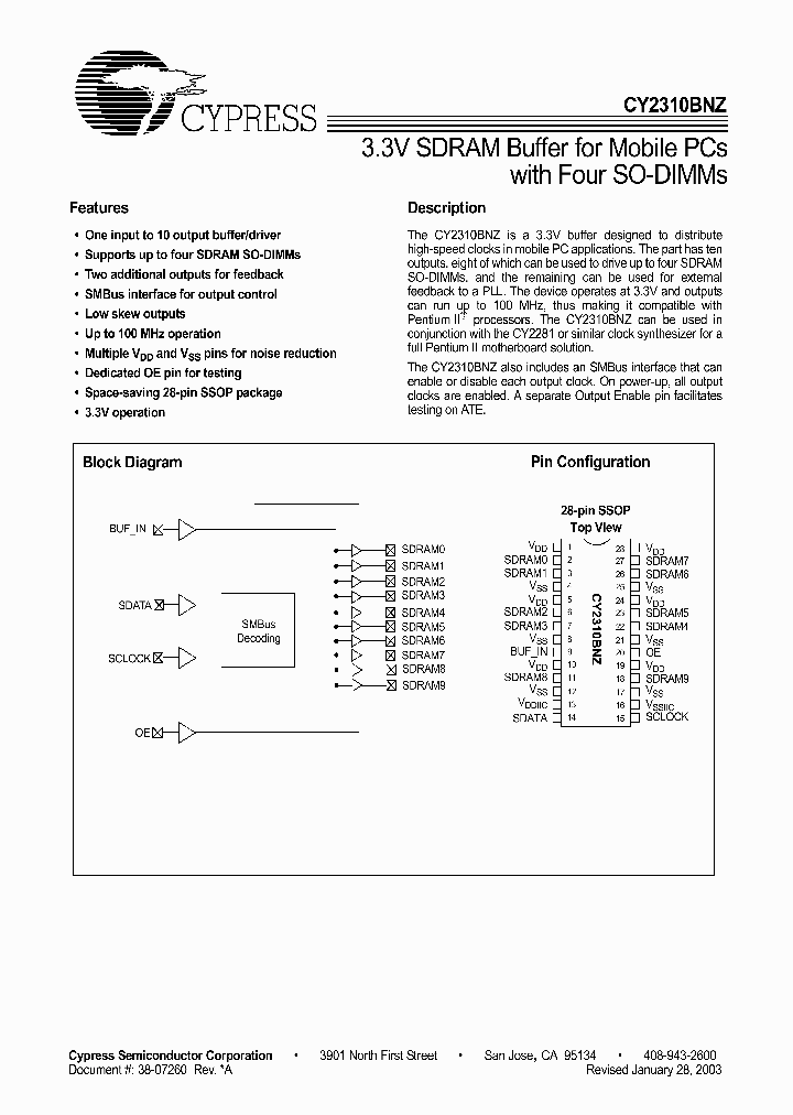 CY2310BNZ_1664851.PDF Datasheet