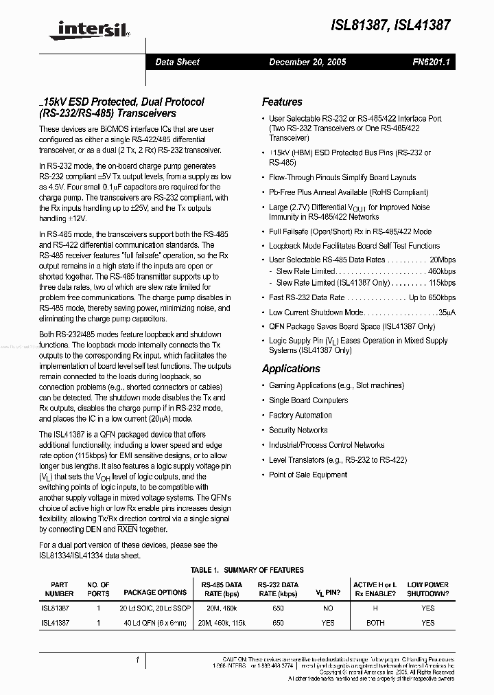 ISL81387_1841468.PDF Datasheet