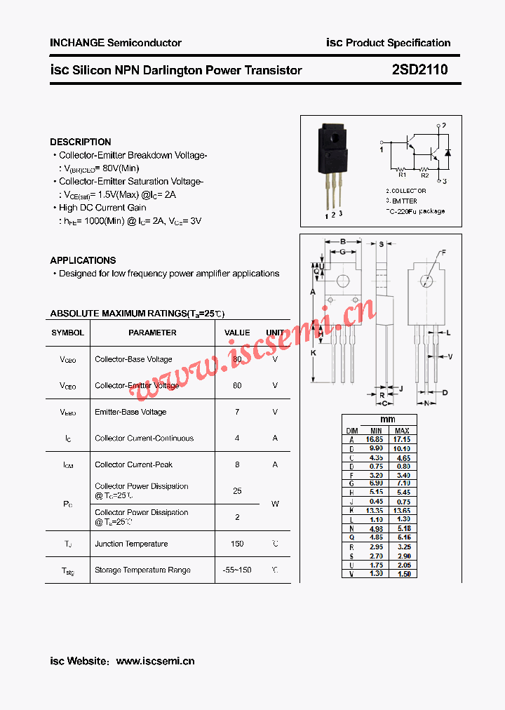 2SD2110_1845324.PDF Datasheet