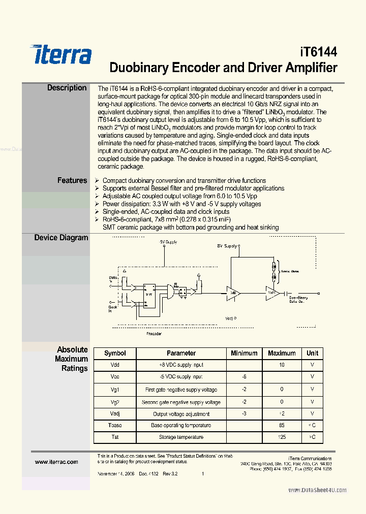 IT6144_1852414.PDF Datasheet