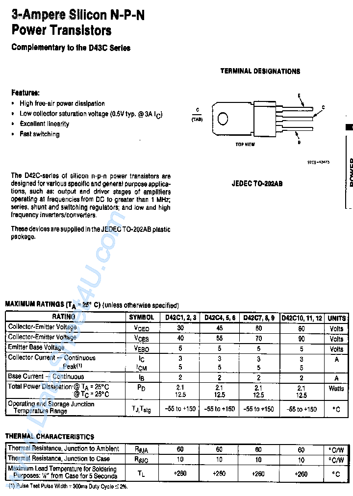 D42C10_1854288.PDF Datasheet