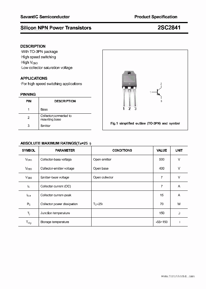 2SC2841_1856344.PDF Datasheet