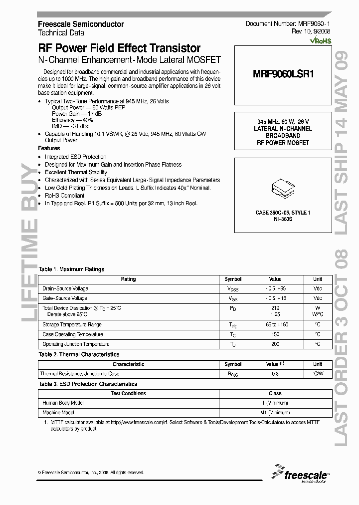 MRF9060LSR1_1864573.PDF Datasheet