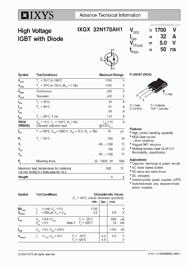 IXGX32N170AH1_1874415.PDF Datasheet
