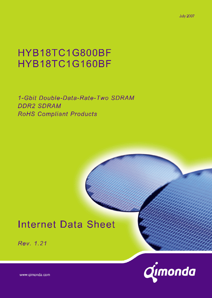 HYB18TC1G160BF-37_1893763.PDF Datasheet