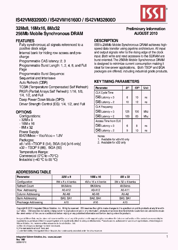 IS42VM16160D-8BLI_1751639.PDF Datasheet